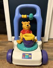 RARE Mattel Spinning Pooh Walker Push Toy Baby Winnie the Pooh VINTAGE 1997 picture