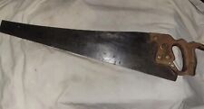 Vintage The Simonds Saw & Steal Co. 5.5 Point 26in Rip Hand Saw No.372 1922-1965 picture