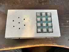 old style push button telephone dialer box with speaker and old push button  hj3 picture
