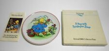 A Year with Paddington Bear Vtg Collector Plate Numbered with COA and Box Easter picture