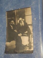 Antique Russian 1904 Count Leo Tolstoy and write Anton Chekhov postcard picture
