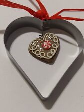 Heart Cookie Cutter Dangle Ornament picture