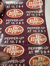 SUPER RARE🔥 Vintage Dr Pepper Pull Down Sign Original picture