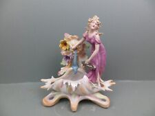 vintage bisque germany maiden at the well- 10 inches tall picture