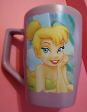 Disney Full Color Large 20oz Pink Tinker Bell Fairy Ceramic Coffee Mug picture