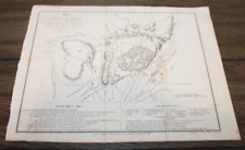 Antique Battle Map PENINSULAR WAR 1812 Ciudad Rodrigo picture