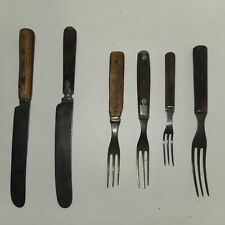 Lot of Vintage Antique 1800's Era Knives And Forks picture