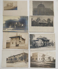 8 Card Lot, Real Photo (RPPC), American Homes & Architecture picture