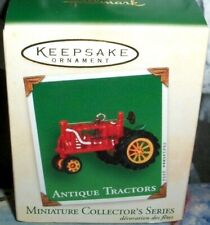 Antique Tractors`2002`Miniature-Around House & Around The Barn,Hallmark Ornament picture