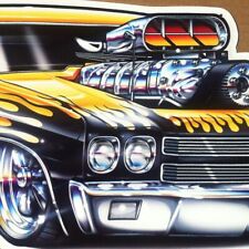 1970 Chevelle GM licensed Embossed Metal Sign Ruckus picture