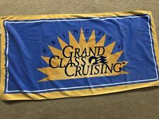 Vintage PRINCESS Grand Class Cruising BEACH TOWEL 27 x 52 Cotton International picture