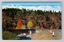 Helena MT-Montana, Wolf Creek, Antique Vintage Souvenir Postcard picture