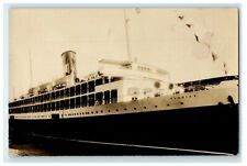 c1930's S.S Florida Steamer Ship Mitchell RPPC Photo Vintage Postcard picture