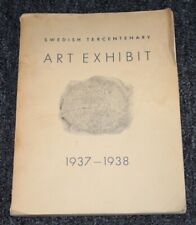 Vtg 1937 Book SWEDISH TERCENTENARY ART EXHIBIT 1937-1938 Official Catalogue picture