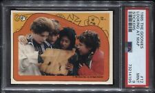 1985 Topps the Goonies #12 Looking at Map Sticker PSA 9 Low Pop picture