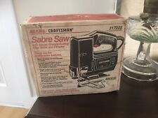 NEW UNOPENED Vintage Sears Craftsman Sabre Saw Variable Speed USA 917223 Vintage picture