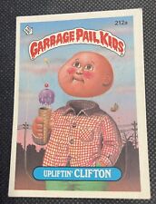 Vintage 1986Upliftin' Clifton Garbage Pail Kids Topps Sticker Card #212a picture