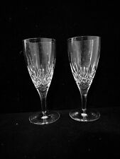PAIR OF WATERFORD CRYSTAL “LISMORE—TRADITIONS” ICED TEA GOBLETS 8 1/4