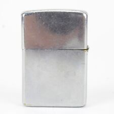 Vintage 1985 Zippo Lighter Chrome Brushed Classic Finish picture