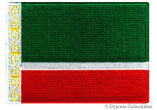 CHECHNYA FLAG PATCH embroidered iron-on RUSSIA CHECHEN REPUBLIC Россия BANNER  picture