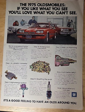 Vintage Ad Oldsmobile 'You'll Love What You Can't See' Featuring Starfire 1975 picture
