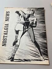 NOSTALGIA NEWS #20 vintage Larry Herndon comic & film fanzine picture