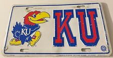 Kansas University Jayhawks Booster License Plate KU picture