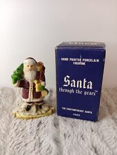 Vintage 1990 Santa Through The Years 1920 The Contemporary Santa Hand Painted picture