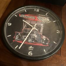 Snap On 12” Round Wall Clock Garage Shop Man Cave Decoration NIB Cars Racing picture