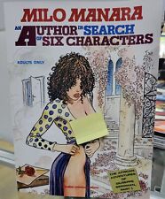 Milo Manara An Author in Search of Six Characters Catalan Comm 1989 Eurotica TPB picture
