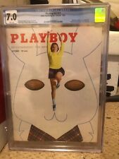 1954  OCTOBER   PLAYBOY    GRADED  CGC   7.0 picture