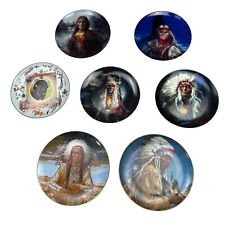 Native American Noble Tribes Fairmont Lord's plains collectors heirlooms Plates picture
