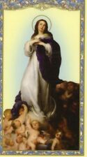 OUR LADY OF THE ASSUMPTION - Laminated  Holy Cards.  QUANTITY 25 CARDS picture