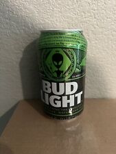 Bud Light Green Alien Beer Can 12oz. Anheuser-Busch, St. Louis, MO  picture