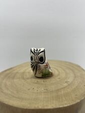 Small Miniature Mexican Pottery Owl picture