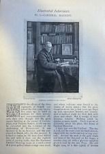 1891 Interview With Cardinal Manning Henry Edward Manning picture