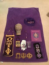 Omega Psi Phi Vintage Items Lot picture