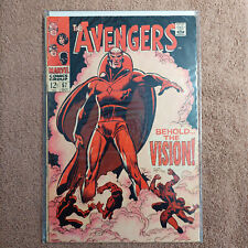 Marvel The Avengers # 57 1st Appearance of The Vision 6-7 ungraded picture