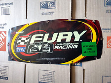 midway cart fury arcade marquee #1523 picture