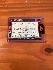 2023 Leaf Pop Century Metal Dave Matthews Ticket Stub Ticket To The Show TS-56 picture