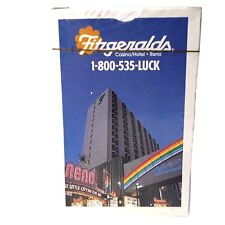 Fitzgerald's Casino Hotel Reno Nevada Blue Rainbow Playing Cards Deck picture