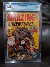 Amazing Adventures #1 (June 1961, Atlas Comics) Rare, CGC Graded (1.5) picture