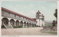 Santa Barbara Mission California CA c1910s Postcard UNP 6898b MR ALE picture