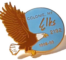 ELKS International B.P.O.E. 2192 COLONIE, NY 1998-1999 Lapel Pin picture