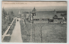 Postcard RPPC Church Street in Tobyhanna, PA. picture