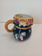 Christmas Certified International 3D Coffee Mug w/ Toys Theme ~ Susan Winget picture
