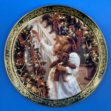 Reco Collection Plate Night Before Christmas by Sandra Kuck 9.5” Limited Edition picture