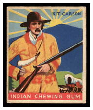1933-40 Goudey R73 Indian Gum #68 Kit Carson IND1-01 picture