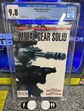 2004 IDW Metal Gear Solid #1 Graded CGC 9.8 NM/MINT 1st Comic Appearance SNAKE picture
