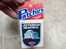 Vintage Voyager Jefferson Memorial Washington DC Iron On Patch Brand New NOS picture